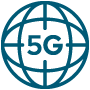 Icono de cobertura 5G