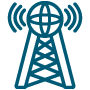 Icono de máxima velocidad y cobertura