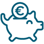 Icono de ahorro tarifas baratas